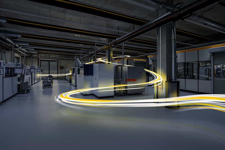 Additive Fertigung AM-Halle von toolcraft | AM hall by toolcraft