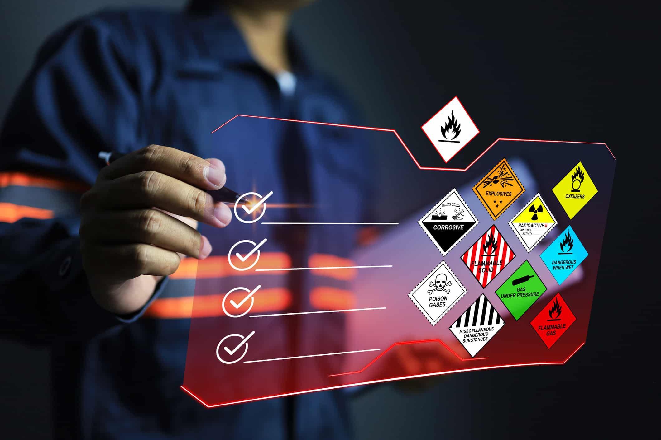 Arbeitssicherheitsthemen im Überblick | overview of safety at work topics